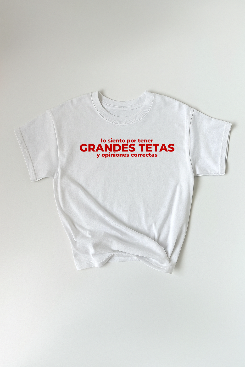 lo siento por tener GRANDES TETAS y opiniones correctas